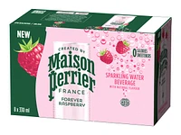 Maison Perrier Sparkling Water - Forever Raspberry - 8 x 330ml