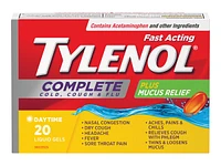 Tylenol* Complete Cold, Cough & Flu Liquid Gel Capsules - 20's� �