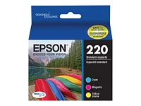 Epson T220520 Colour Combo Pack Ink Cartridge - T220520-S