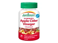 Jamieson Gummies Apple Cider Vinegar + Chromium - Red Apple - 60s