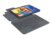 ZAGG Pro Keys Touch Keyboard Case for iPad 10.2-inch - Charcoal