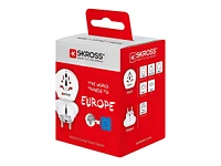 SKROSS World to Europe Travel Adapter - White - SK-1500211-E