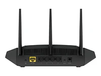 NETGEAR AX1800 Four-Stream Dual-Band Wi-Fi 6 Router - Black - RAX10-100CNS