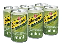 Schweppes Ginger Ale - 6x222ml