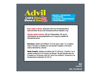 Advil Cold & Sinus Plus Caplets