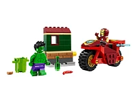 LEGO Marvel - Iron Man with Bike and The Hulk