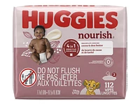 Huggies Nourish 4 in 1 Baby Cleaning Wipes - Disney The Lion King - 2 x 56 Count