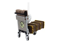 Hallmark Ornaments Harry Potter Christmas Tree Ornament - Luggage Trolley with Hedwig