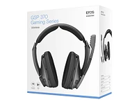 EPOS Sennheiser On-Ear Wireless Gaming Headset - Black - GSP 370