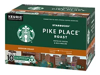 Starbucks K-Cup Coffee - Pike Place - 10s