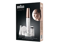 Braun FaceSpa Pro 911 Facial Epilator/Cleanser - White/Bronze - FE911
