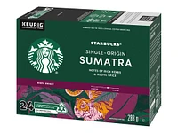 Starbucks K-Cup Coffee - Sumatra Dark Roast - 24s