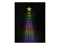 Danson Decor Artificial Christmas Tree with String Lights