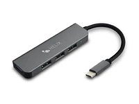 Helix USB-C to 4-Port USB-A Hub - ETHADPCA4