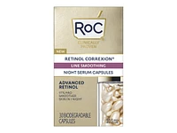 RoC Retinol Correxion Line Smoothing Night Serum Capsules - 30s