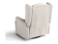 Storkcraft Serenity Wingback Upholstered Recline Armchair - Ivory