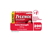 Tylenol* Extra Strength Caplets - 500mg - 200s� �