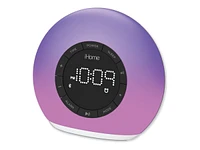 iHome iBT32 Clock Radio - White - IBT32W.EXV24