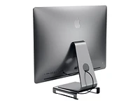 Satechi Type-C Aluminum Monitor Stand Hub For iMac - Space Grey - ST-AMSHM - Open Box or Display Models Only