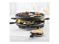 Trudeau Raclette/Grill - Black/Stainless Steel - 6 person - 05217013