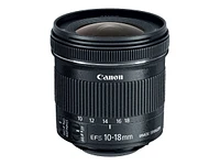 Canon EF-S 10-18mm f/4.5-5.6 IS STM Ultra Wide Zoom Lens - 9519B002