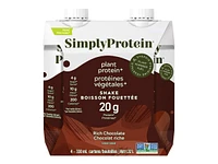 SimplyProtein Shake - Rich Chocolate - 4 x 330ml