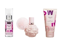 Ariana Grande Sweet Like Candy Eau de Parfum, Body Mist and Body Souffle Gift Set - 3 piece