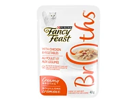 Fancy Feast Broths Cat Food - Chicken with Vegetable - 40g