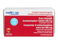 Wellness by London Drugs Extras Strength Acetaminophen Easy Swallow Tablets - 500mg - 100s