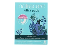 Natracare Ultra pads - Super Plus - 12's