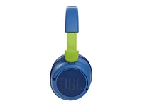 JBL JR 460NC Wireless Headphones - Blue - JBLJR460NCBLUAM