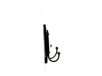 3M Command Large and Small Decorative Hooks - Matte Black - 3 piece