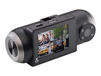 Cobra Dual-View Smart Dash Camera - Black - SC201
