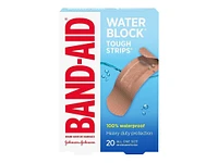 BAND-AID Water Block Tough Strips Bandages - 20's