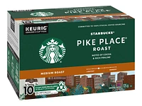 Starbucks K-Cup Coffee - Pike Place - 10s