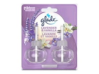 Glade PlugIns Lavender & Vanilla Air Freshener Refill - 2pcs