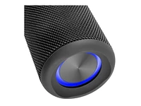 LOGiiX Blue Piston Max Portable Bluetooth Speaker - Black - LGX-13770