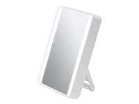 iHome Portable Bluetooth Vanity Mirror - White - ICVBT20W - Open Box or Display Models Only