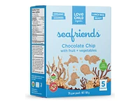 Love Child Organics Sea Friends Chocolate Chip Cookies - 5 x 20g - 100g