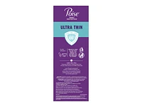 Poise Ultra Thin Regular Length Incontinence & Postpartum Pads -Maximum Absorbency - 36 Count