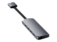 Satechi Type-C Dual Multimedia Adapter - Space Grey - ST-TCDMMAM