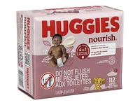 Huggies Nourish 4 in 1 Baby Cleaning Wipes - Disney The Lion King - 2 x 56 Count