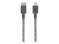 Native Union Belt USB-C to Lightning Cable - Zebra Black