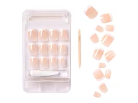 Broadway Nails Fast French False Nails Kit - Short - 26 piece