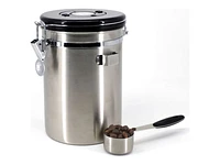 Cafe Culture Coffee Canister - Stainless Steel - 1.9L