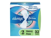 Always Infinity Sanitary Pads - Heavy - Size 2 - 32s