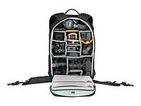 Lowepro ProTactic BP 450 AW II Green Line Backpack for Digital Photo Camera with Lenses / Notebook / Tripod - Black