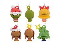 Hallmark Ornaments Dr. Seuss's The Grinch Mini Christmas Tree Ornament Set - 6's