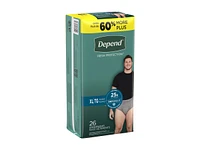 Depend Fresh Protection Incontinence Underwear for Men - Maximum - Extra Large