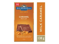 Ghirardelli Squares Milk Chocolate Bar - Caramel - 138g